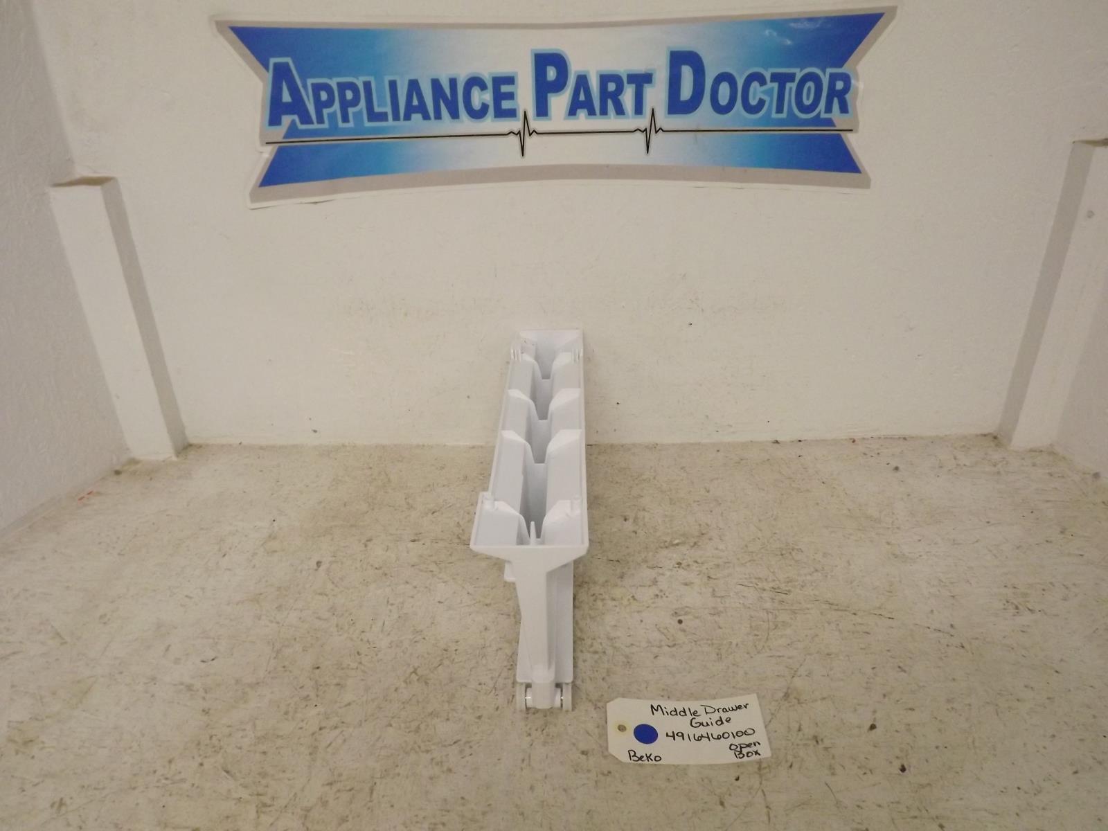 Beko Refrigerator 4916460100 Middle Drawer Guide Open Box Beko Refrigerator 4916460100 Middle Drawer Guide Open Box